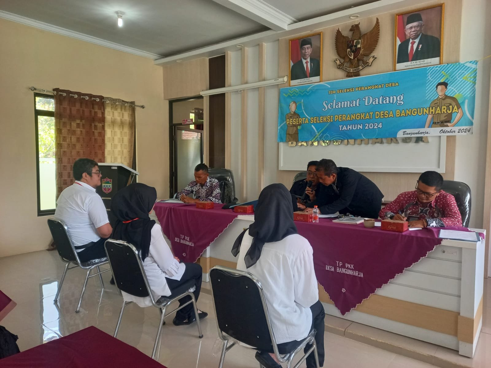 Cooling System Polsek Cisaga Polres Ciamis Koorkom Bersama Perangkat Desa Bangunharja