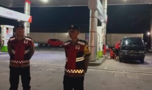 Polsek Cihaurbeuti Polres Ciamis Patroli Biru Antisipasi Gangguan Kamtibmas di Masyarakat