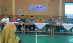Polsek Panumbangan Polres Ciamis Ikuti Sosialisasi RPJMDes 2021-2029 Desa Sindangherang