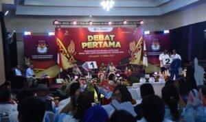 Monitoring Kegiatan Debat Publik tahap I Paslon Walikota & Wakil Walikota