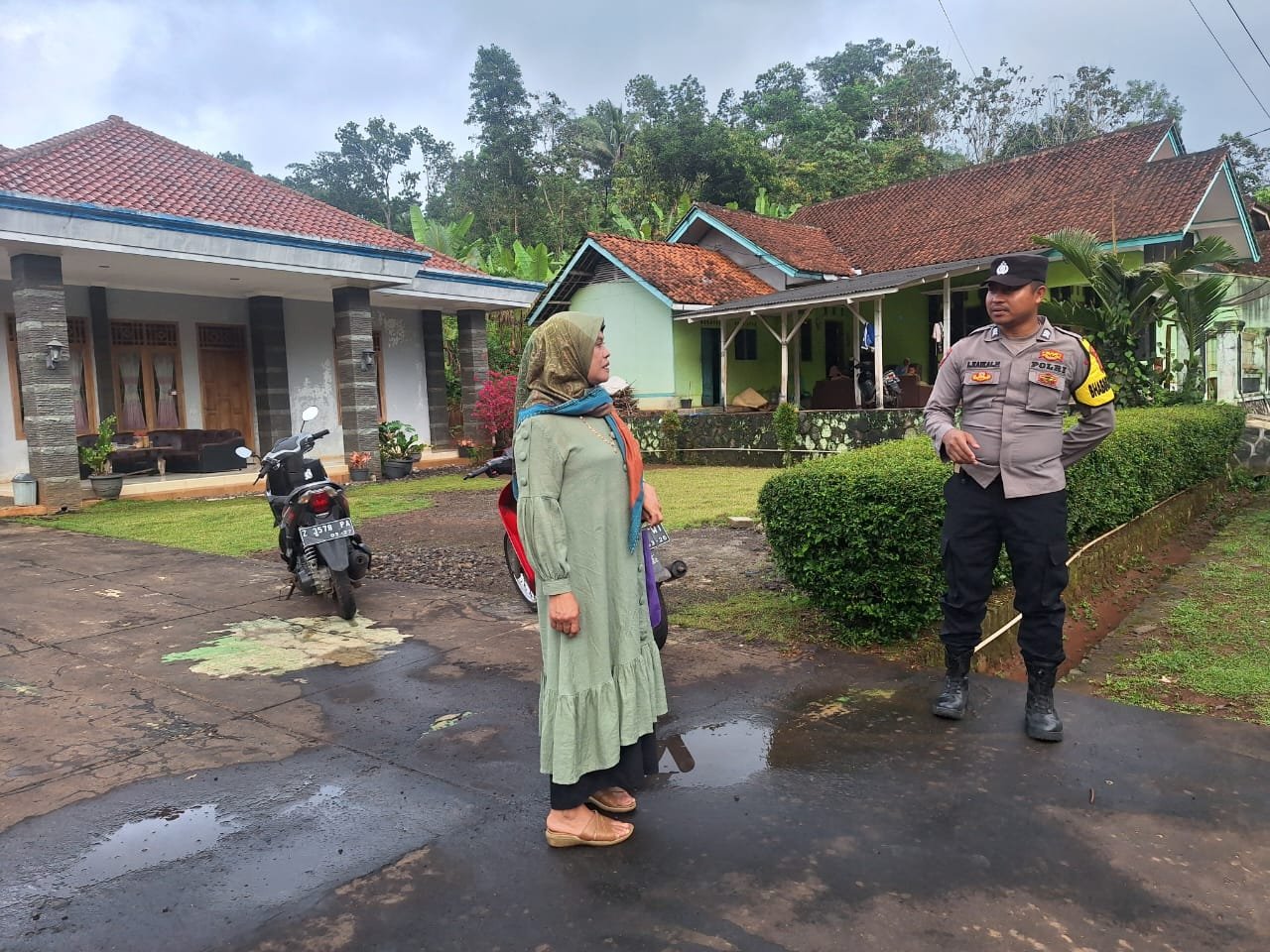 Perkuat Sinergitas Polsek Sukadana Polres Ciamis Koorkom Bersama Tokoh di Pasirnagara