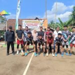 Ops Mantap Praja Polsek Cisaga Polres Ciamis Cooling System Saat Turnamen Bola Voli