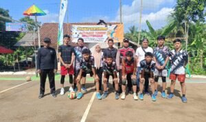 Ops Mantap Praja Polsek Cisaga Polres Ciamis Cooling System Saat Turnamen Bola Voli