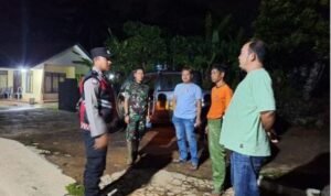 Berikan Rasa Nyaman Personel Polsek Sukadana Polres Ciamis Patroli Kamtibmas Saat Malam Hari