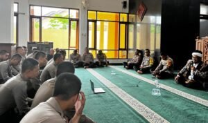 Perkuat Mental, Polres Ciamis Intens Beri Pembinaan Rohani ke Anggota dan ASN Polri
