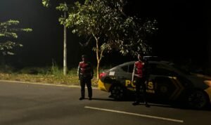Antisipasi Tindak Kriminalitas dan Kejahatan Jalanan Polres Ciamis Patroli di Kawasan TMP