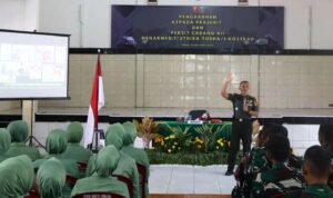 Komandan Resimen Armed 1 Kostrad Berikan Jam Komandan, Tekankan Disiplin dan Tanggung Jawab Prajurit