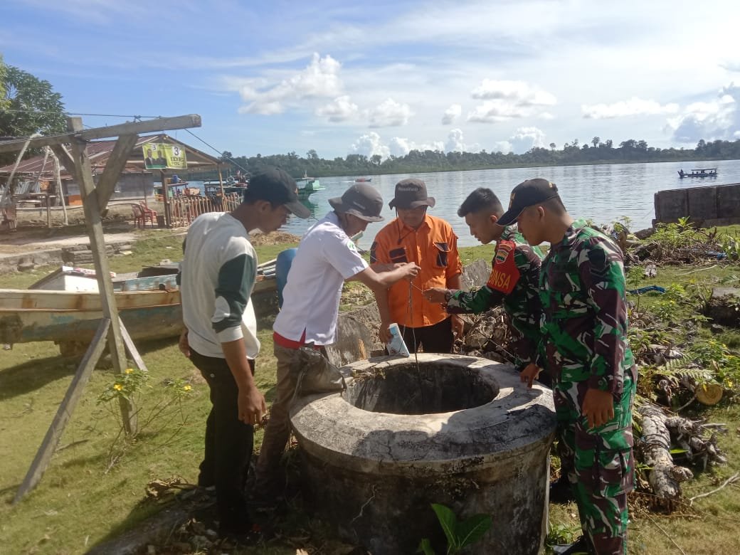 Pemberantasan Sarang Nyamuk di Nias Selatan oleh Satgas Terpadu Tanggap Darurat