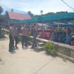 Monitoring Kegiatan Kampanye Paslon Bupati di Nias Selatan oleh Babinsa