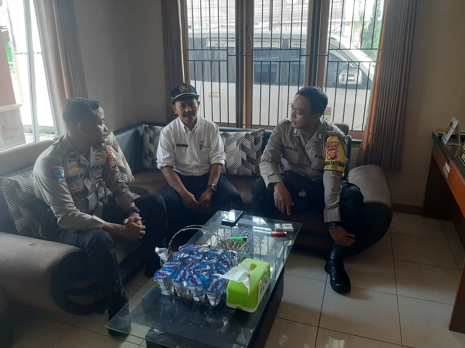 Cooling System Polsek Kawali Polres Ciamis Koorkom Bersama Perangkat Desa Lumbung