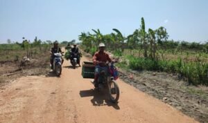 Jalan Makadam Hasil Kerja Nyata Satgas TMMD 122 Blora Membuat Warga Nyaman