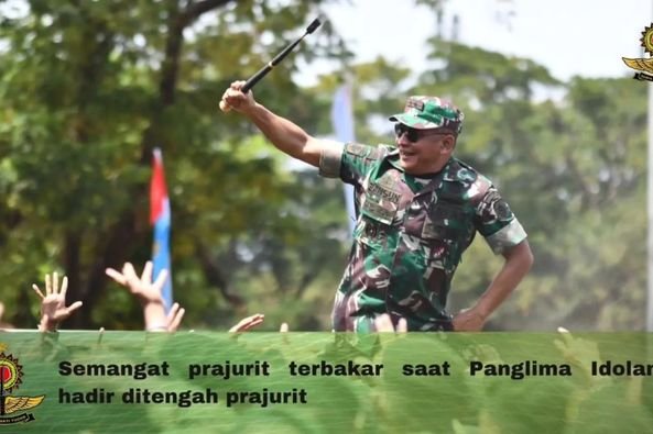 Semangat Prajurit Terbakar Saat Pangdivif 3 Kostrad Hadir di Tengah Prajurit