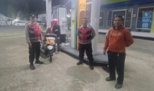 Berikan Rasa Aman di Malam Hari, Polsek Cijeungjing Polres Ciamis Intens Patroli Biru