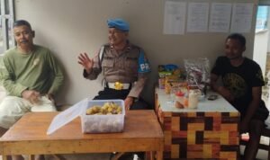 Cipkon Pilkada 2024, Polsek Sukadana Polres Ciamis Cooling System Bersama Warga Salakaria