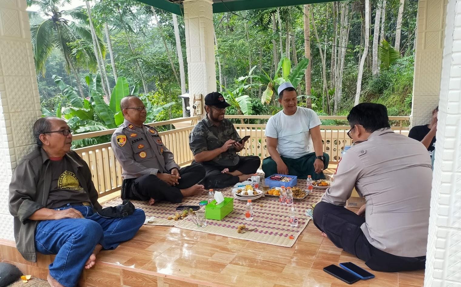 Humanis, Polsek Cipaku Polres Ciamis Koorkom Kamtibmas Hadapi Pilkada Serentak Bersama Toga