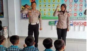 Sat Lantas Polres Ciamis Edukasi Siswa PAUD, Bentuk Generasi Emas 2045 Sat Lantas Polres Ciamis Edukasi Siswa PAUD, Bentuk Generasi Emas 2045