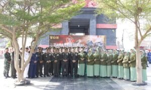 Sehari Jelang HUT TNI Ke 79, Kodim 0808/Blitar Ziarah Ke Taman Makam Pahlawan Raden Wijaya