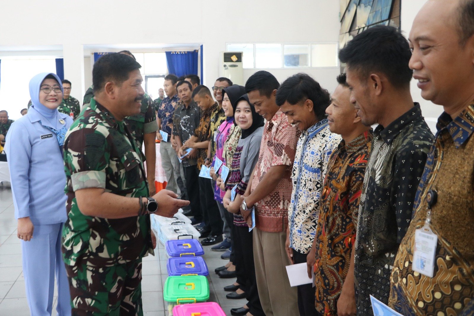 Sambut HUT Ke-77 Kopasgat, Dankopasgat Gelar Bakti Sosial Donor Darah