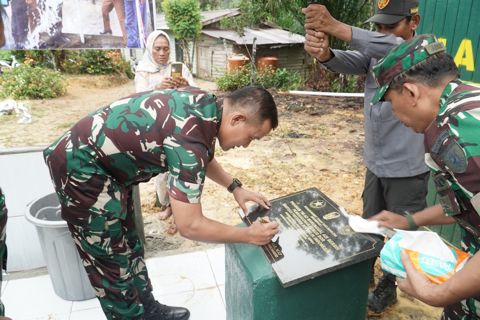 Melalui Program TMAB Wujudkan Air Bersih Bagi Warga Dusun Harapan Jaya