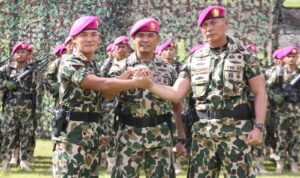 KOMANDAN BRIGIF 3 MARINIR PIMPIN SERTIJAB DANYONIF 11 MAR