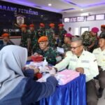 Yonmarhanlan l Gelar Donor Darah Dalam Rangka HUT Ke-79 Korps Marinir