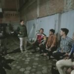 Berikan Rasa Aman Personel Polsek Kawali Polres Ciamis Patroli Dialogis di Malam Hari