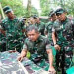 Pangkostrad Dampingi Kasad Tinjau Kesiapan Kontingen TNI AD untuk Lomba Tembak AARM-32/2024 di Filipina