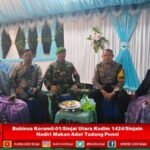 Babinsa Koramil-01/Sinjai Utara Kodim 1424/Sinjai Hadiri Makan Adat Tudang Penni