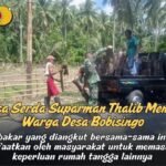 BABISA SERDA SUPARMAN THALIB MEMBANTU WARGA DESA BOBISINGO
