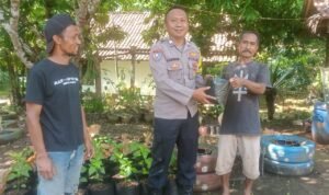 Dukung Program Asta Cita Polsek Sukadana Polres Ciamis Ajak Warga Jadikan Lahan Produktif