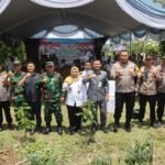 Kasdim 0721/Blora Hadiri Launching Gugus Tugas Polri untuk Ketahanan Pangan di Desa Nglanjuk