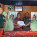 Kababinminvetcaddam XIV/Hsn Besuk Prajurit dan Keluarga yang Sakit Menahun