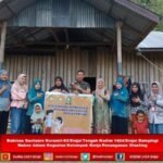 Babinsa Saotanre Koramil-03/Sinjai Tengah Kodim 1424/Sinjai Dampingi Nakes dalam Kegiatan Kelompok Kerja Penanganan Stunting