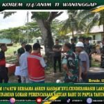 DANREM 174/ATW BERSAMA ASREN KASDAM XVII/CENDERAWASIH LAKSANAKAN PENINJAUAN LOKASI PERENCANAAN SATUAN BARU DI PAPUA TAHUN 2024