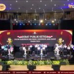 PENGAMANAN DEBAT PUBLIK PAMUNGKAS KE-3 PASANGAN CALON GUBERNUR DAN WAKIL GUBERNUR JABAR 2024 BERJALAN KONDUSIF