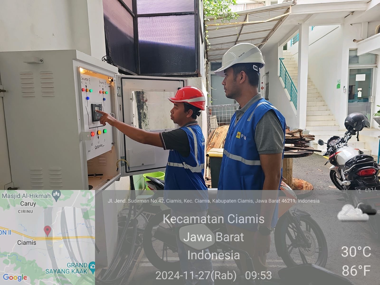 Pastikan Keandalan Listrik Aman Saat Pilkada PLN ULP Ciamis Siagakan Personil di Titik Vital