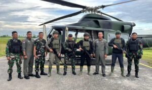 Waasops Kasad Bidang Siapops Brigjen TNI Agus Widodo Berikan Motivasi dan Penekanan Disiplin Tempur kepada Satgas Yonif 432 Kostrad