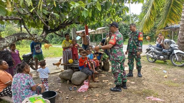 Melalui Metode Komsos Babins Kormail 1801-01/Manokwari Rangkul Warga binaannya