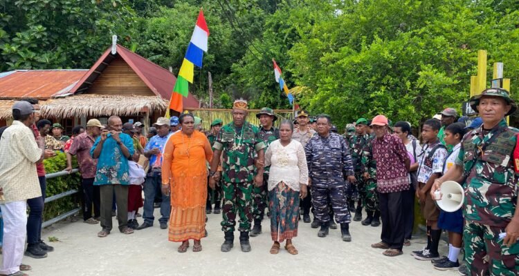 Kasdam Kasuari Tutup TMMD 122  Wujud Nyata Sinergi TNI dan Masyarakat Membangun Desa