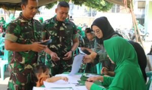 Yonif 330 Kostrad Gelar Posbindu dan Pemeriksaan Kesehatan Bersama Laboratorium Prodia Yonif 330 Kostrad Gelar Posbindu dan Pemeriksaan Kesehatan Bersama Laboratorium Prodia