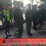 Tingkatkan Stabilitas Keamanan Jelang Pilkada 2024 Personel Kodim 1409/Gowa dan Polres Gowa Laksanakan Patroli Gabungan