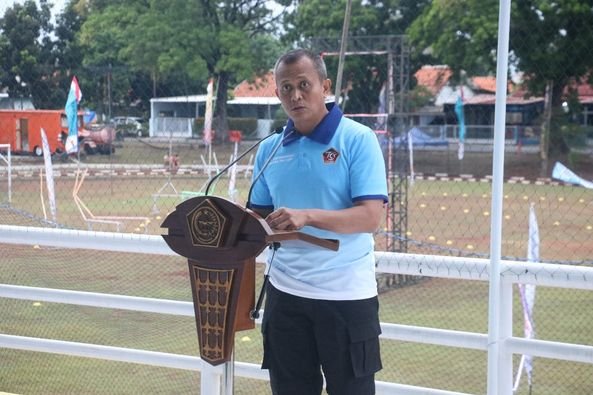 Pangkoopsud I Pimpin Upacara Pembukaan Open Tournament Drone and Pylon Race Panglima TNI Cup