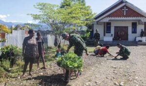 Kepedulian Satgas Yonif 503 Kostrad Bersihkan Tempat Ibadah Kepedulian Satgas Yonif 503 Kostrad Bersihkan Tempat Ibadah