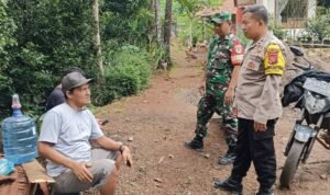 Cooling System Polsek Rajadesa Polres Ciamis Koorkom Bersama Tokoh di Desa Sirnabaya