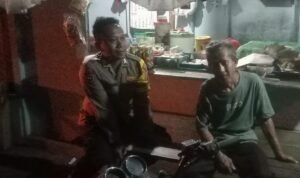 Cipkon Di Jam Rawan Personel Polsek Sukadana Polres Ciamis Patroli Kamtibmas Hingga Subuh