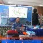 Komandan Wing Komando I Kopasgat mengikuti Gladi Posko Latihan Angkasa Yudha TNI Angkatan Udara TA 2024