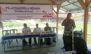 Danramil 02/Jepon Berikan Materi Wawasan Kebangsaan Kepada Generasi Muda