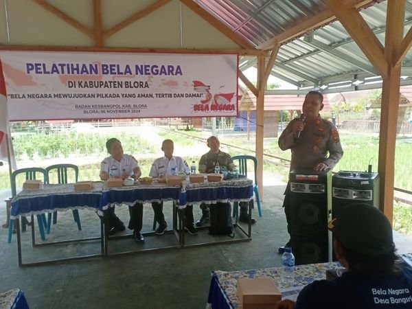 Danramil 02/Jepon Berikan Materi Wawasan Kebangsaan Kepada Generasi Muda