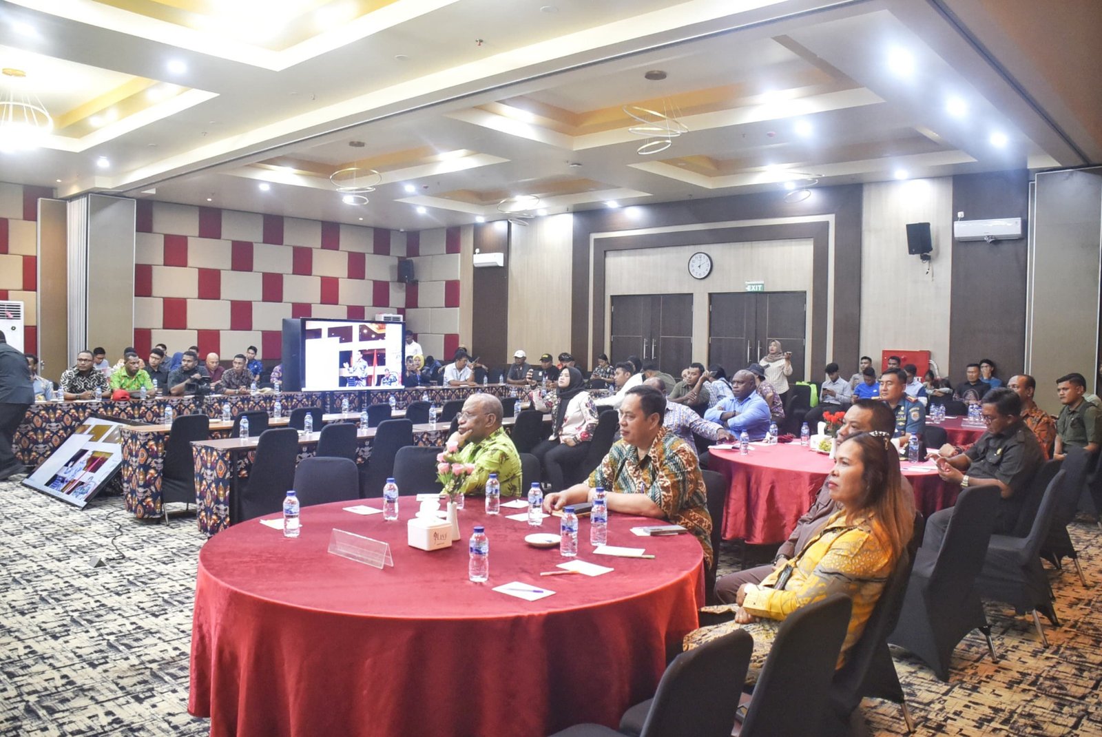 Kasrem 174/ATW Hadiri Rapat Koordinasi Tim Desk Pilkada Papua Selatan