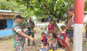 Melalui Metode Komsos Babins Kormail 1801-01/Manokwari Rangkul Warga binaannya